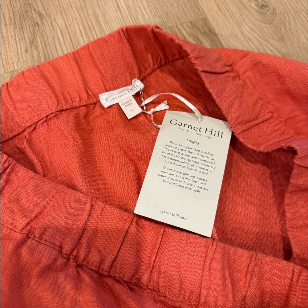 Garnet Hill Linen pants